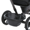 Turbo Trike MT 1002-9 - дитячий триколісний велосипед з батьківською ручкою, поворотне сидіння 360, складне кермо, ігрова панель, пластиковий кошик (від 1.5 до 3 років) • Темно-синій