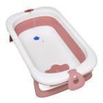 Ванночка складная T-Control ME 1106 с термометром, pink Ванночка складная T-Control ME 1106 с термометром, pink
