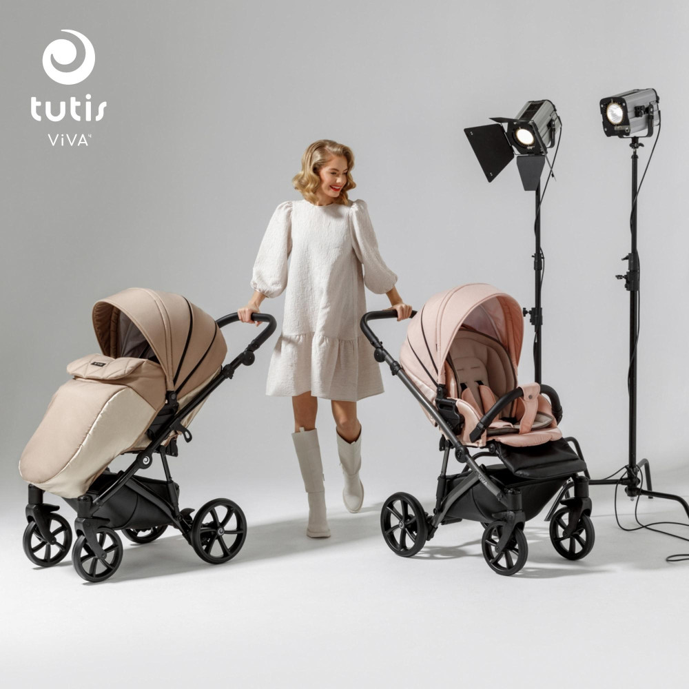 Коляска 2 в 1 Tutis Viva 4 Luxury Amber Gold 061 Коляска 2 в 1 Tutis Viva 4 Luxury Amber Gold 061