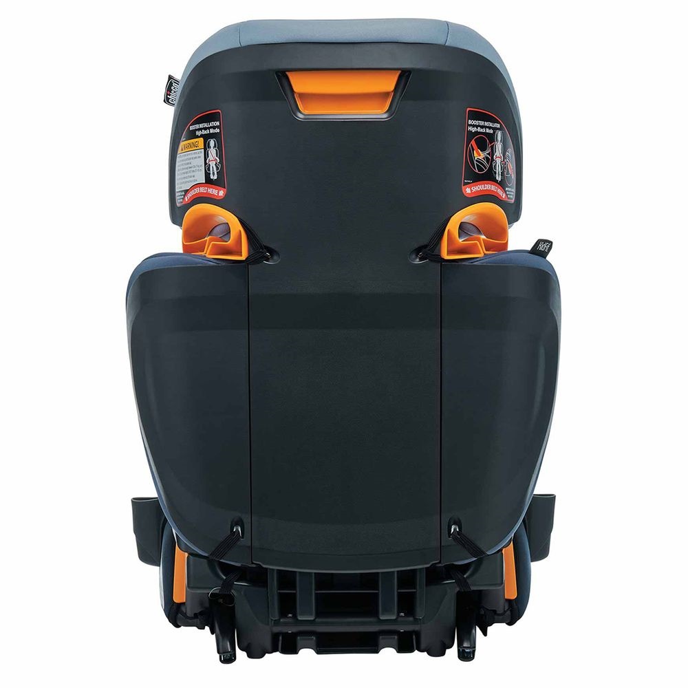Chicco KidFit ClearTex Plus - детское автокресло с креплением Isofix, анатомическое сиденье (от 4 до 12 лет / 97 - 145 см) • Blue (79627.62.07)