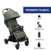 Chicco Goody XPlus - детская прогулочная коляска с автоматической системой складывания и просторным сидением для детей до 4 лет • Green (87040.38.00)