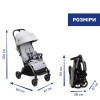 Chicco Goody XPlus - детская прогулочная коляска с автоматической системой складывания и просторным сидением для детей до 4 лет • Light-grey (87040.84)