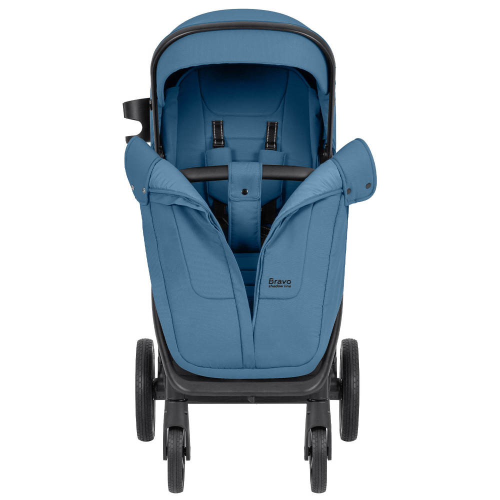 Carrello Bravo SL CRL-5520 - прогулочная коляска для бездорожья, всесезонная • Cobalt Blue