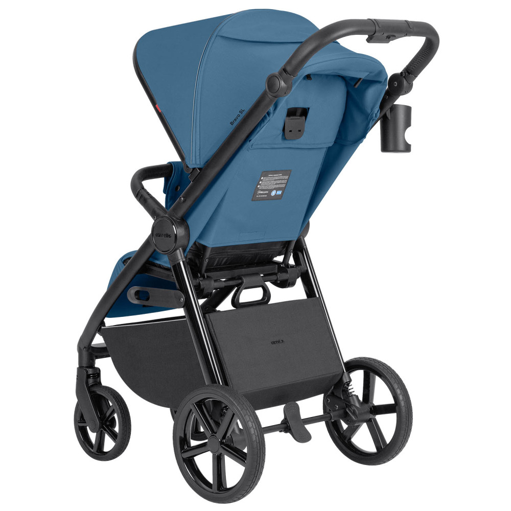 Carrello Bravo SL CRL-5520 - прогулочная коляска для бездорожья, всесезонная • Cobalt Blue