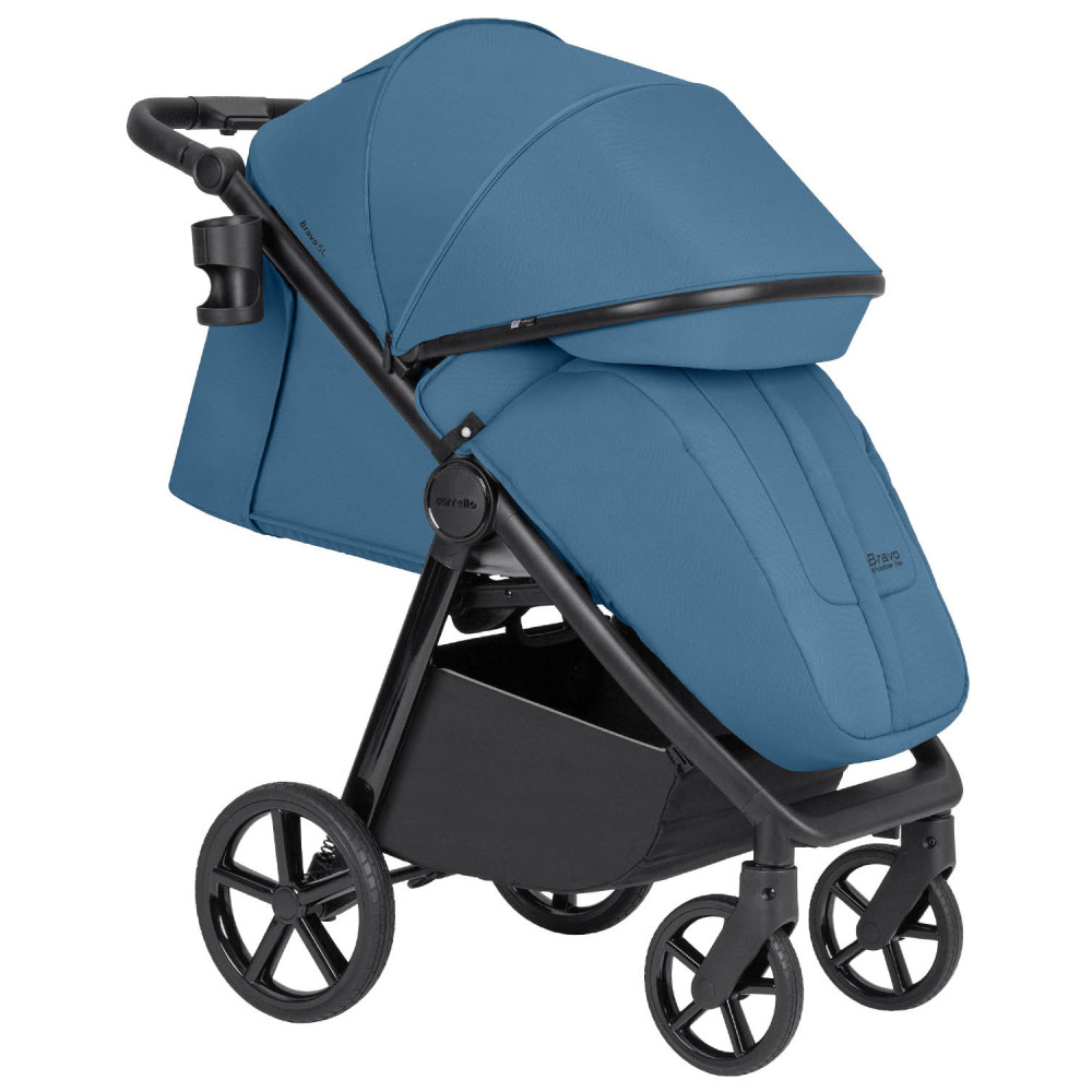 Carrello Bravo SL CRL-5520 - прогулочная коляска для бездорожья, всесезонная • Cobalt Blue