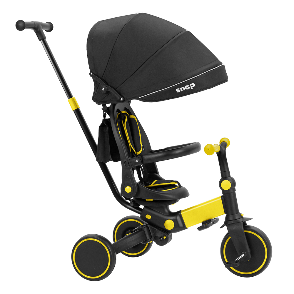 Детский трехколесный велосипед Tilly Snap T-391 Yellow