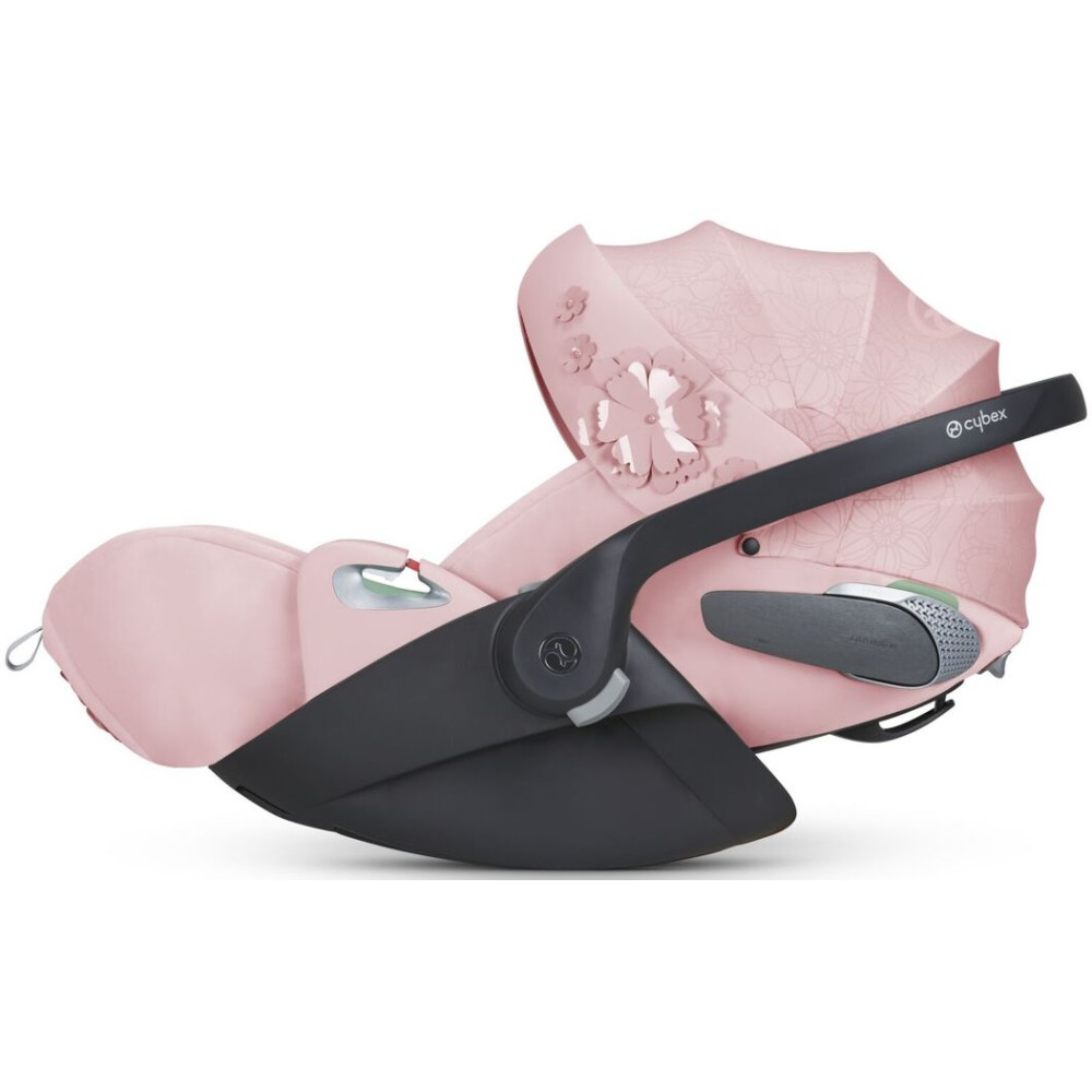 Cybex Cloud T i-Size - автокресло для новорожденного (от 0 до 24 месяцев / 45 - 87 см рост), раскладывающееся до лежачего положения • Pale Blush