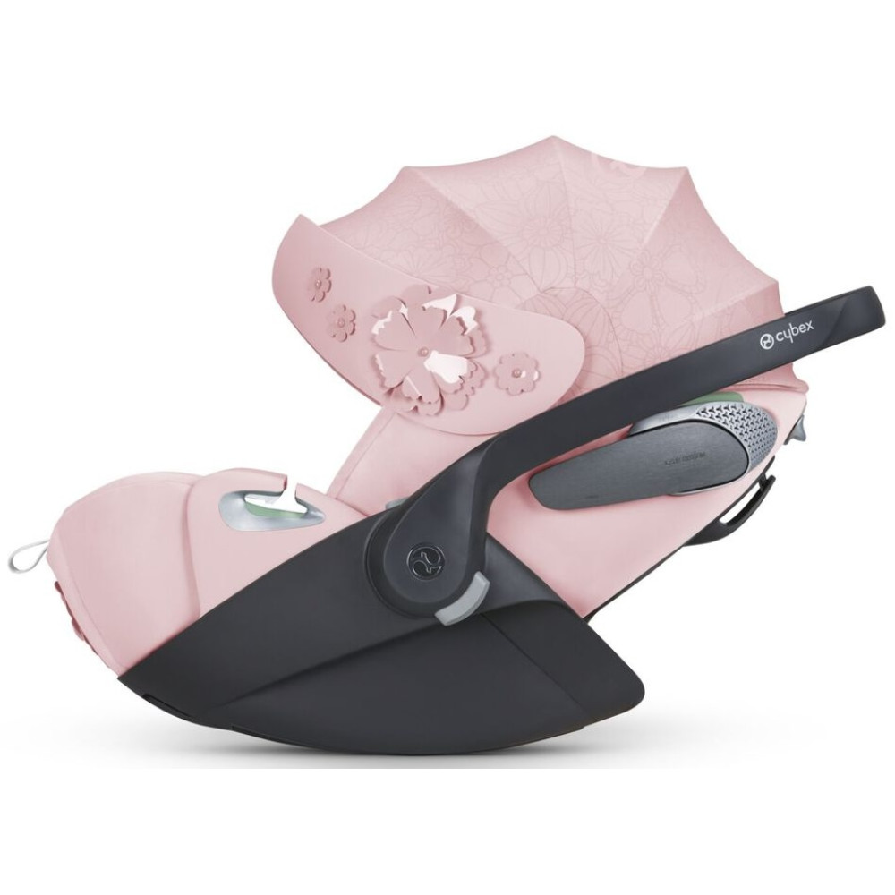 Cybex Cloud T i-Size - автокресло для новорожденного (от 0 до 24 месяцев / 45 - 87 см рост), раскладывающееся до лежачего положения • Pale Blush