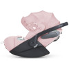 Cybex Cloud T i-Size - автокресло для новорожденного (от 0 до 24 месяцев / 45 - 87 см рост), раскладывающееся до лежачего положения • Pale Blush