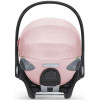Cybex Cloud T i-Size - автокресло для новорожденного (от 0 до 24 месяцев / 45 - 87 см рост), раскладывающееся до лежачего положения • Pale Blush