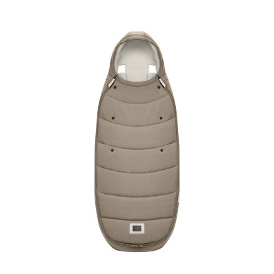 Cybex Platinum Footmuff 2023 - чохол для ніг до візків Cybex Platinum • Cozy Beige Cybex Platinum Footmuff 2023 - чохол для ніг до візків Cybex Platinum • Cozy Beige