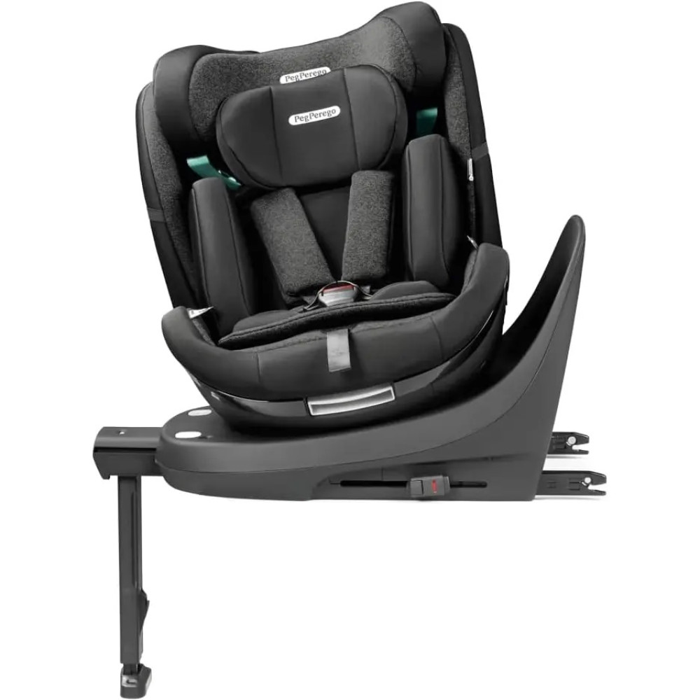 Peg Perego Primo Viaggio 360 i-Size - детское автокресло (от рождения до 12 лет / от 0 до 36 кг), поворот сидения на 360, регулировка подголовника • Dark Grey
