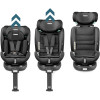 Peg Perego Primo Viaggio 360 i-Size - детское автокресло (от рождения до 12 лет / от 0 до 36 кг), поворот сидения на 360, регулировка подголовника • Dark Grey