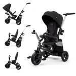 Kinderkraft Easytwist - триколісний модульний велосипед з можливістю реверсивного ходу (від 9 місяців до 5 років) • Black (KREASY00BLK0000)