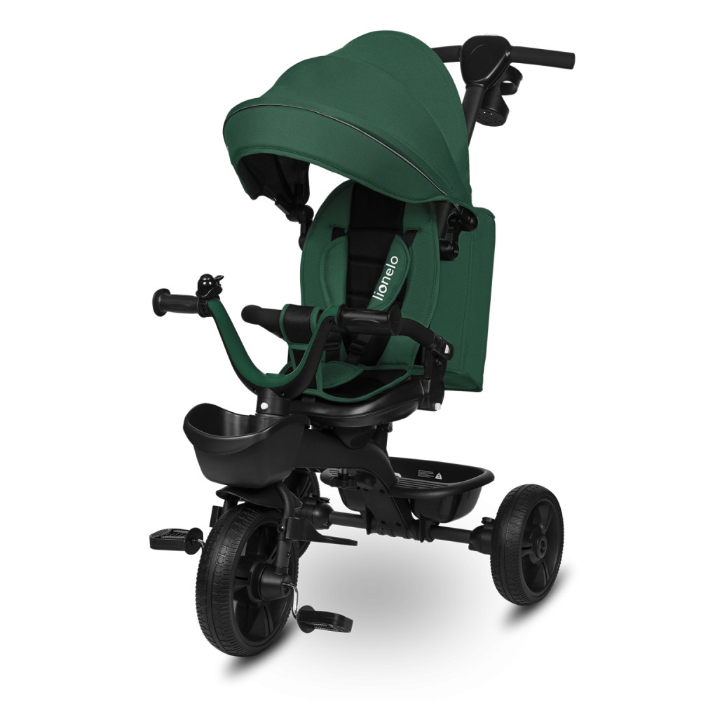 Трехколесный детский велосипед Lionelo Kori Green Emerald