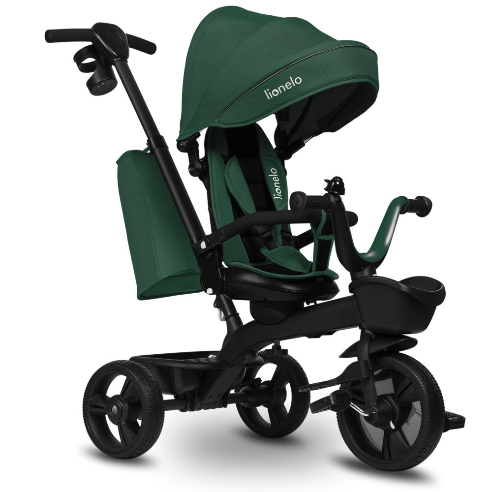 Трехколесный детский велосипед Lionelo Kori Green Emerald