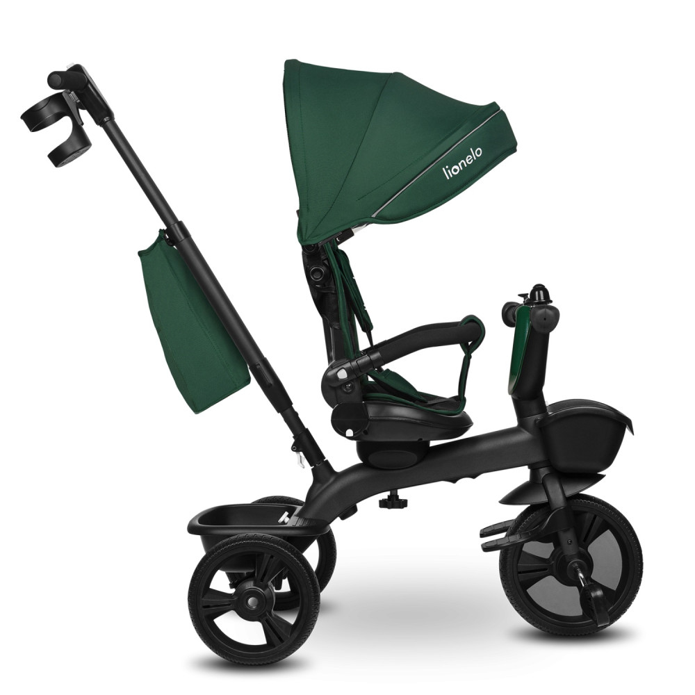 Трехколесный детский велосипед Lionelo Kori Green Emerald