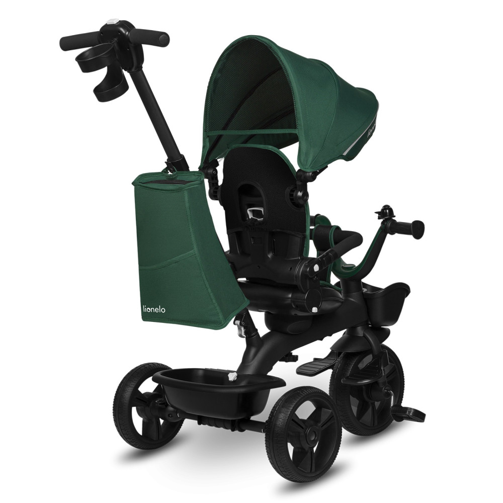 Трехколесный детский велосипед Lionelo Kori Green Emerald