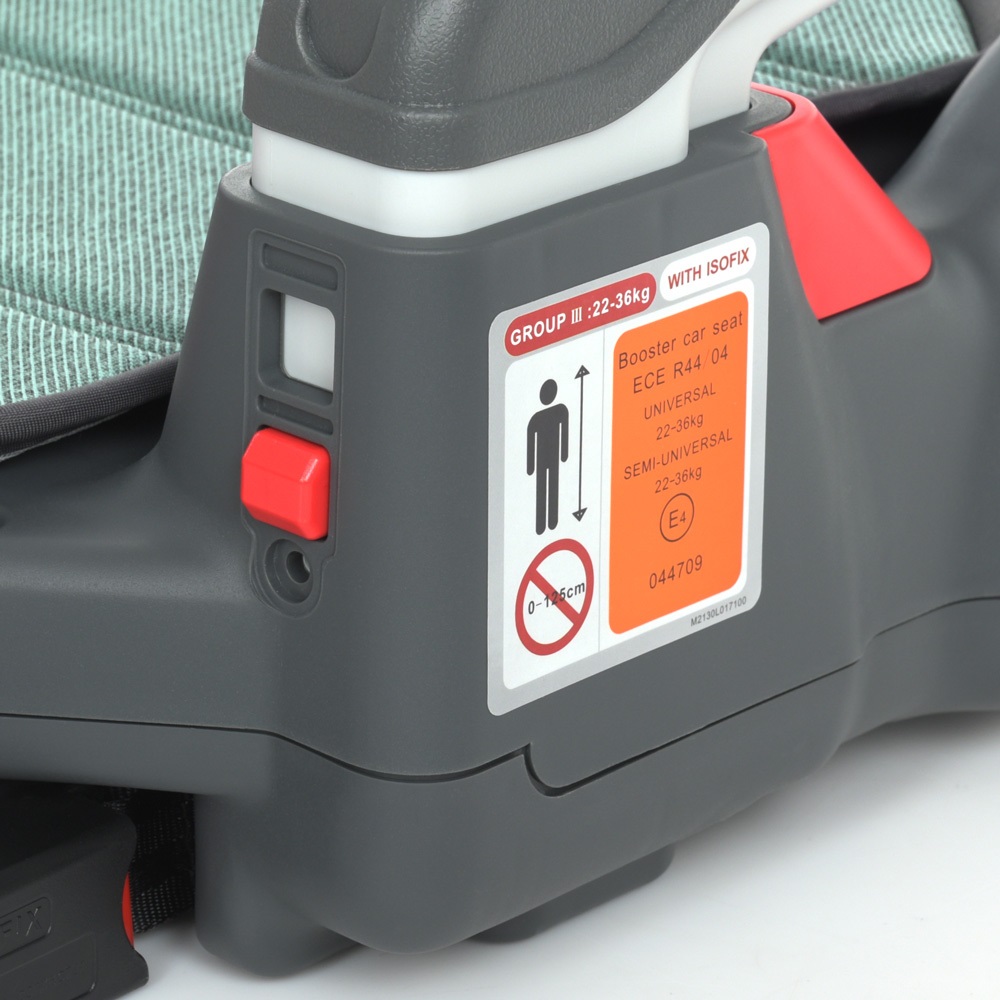 Автокресло бустер El Camino Roro Isofix ME 1144 Royal Mint