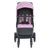 El Camino Dynamic Pro 2024 ME 1053-3 - прогулочная коляска для бездорожья, всесезонная, большие колеса • Mauve Pink