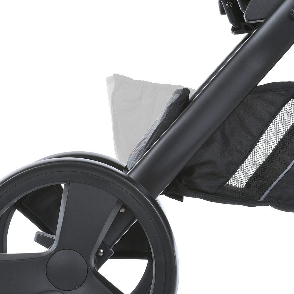 El Camino Dynamic Pro 2024 ME 1053-3 - прогулочная коляска для бездорожья, всесезонная, большие колеса • Mauve Pink