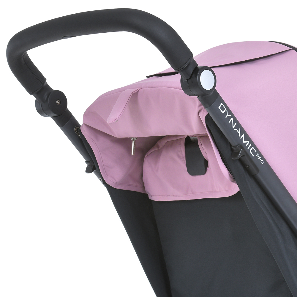 El Camino Dynamic Pro 2024 ME 1053-3 - прогулочная коляска для бездорожья, всесезонная, большие колеса • Mauve Pink