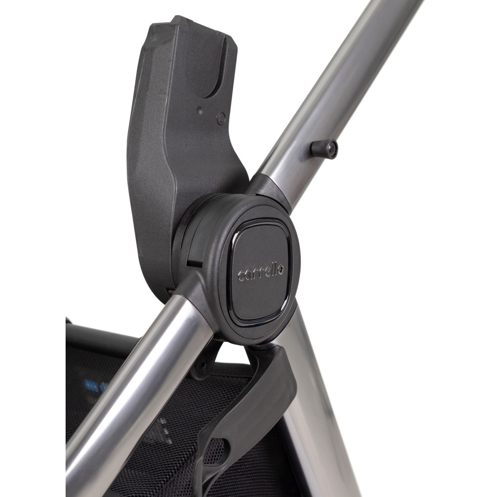 Carrello Omega CRL-6535 - дитяча коляска 3в1 з автокріслом для новонародженого (0-13 кг, 40-87 см) • Superb Grey