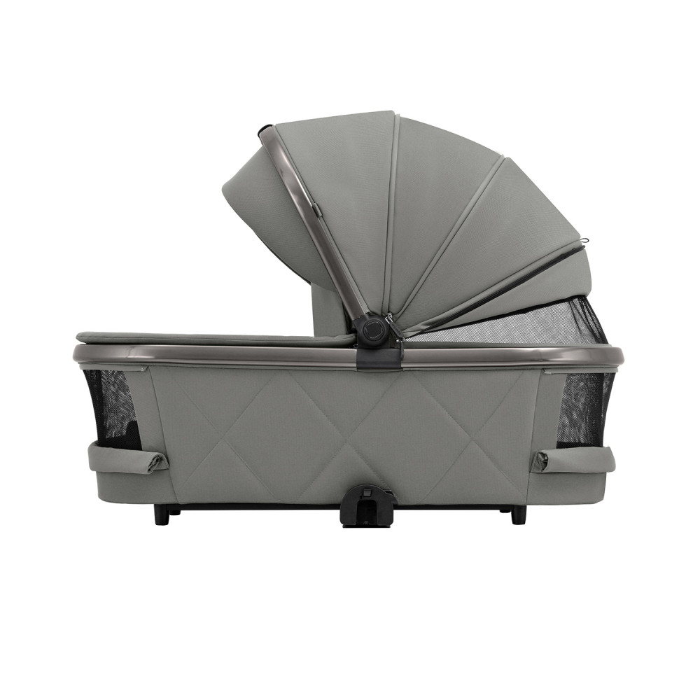 Carrello Omega CRL-6535 - дитяча коляска 3в1 з автокріслом для новонародженого (0-13 кг, 40-87 см) • Superb Grey