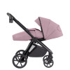 Carrello Omega Plus CRL-6545 - детская коляска 3в1 с автокреслом для новорожденного (0-13 кг, 40-87 см) • Galaxy Pink