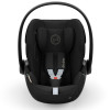 Cybex Cloud G i-Size - автокрісло для немовля i-Size (автолюлька), легке, розкладається до лежачого положення (40 - 87 см) • Moon Black (Comfort)