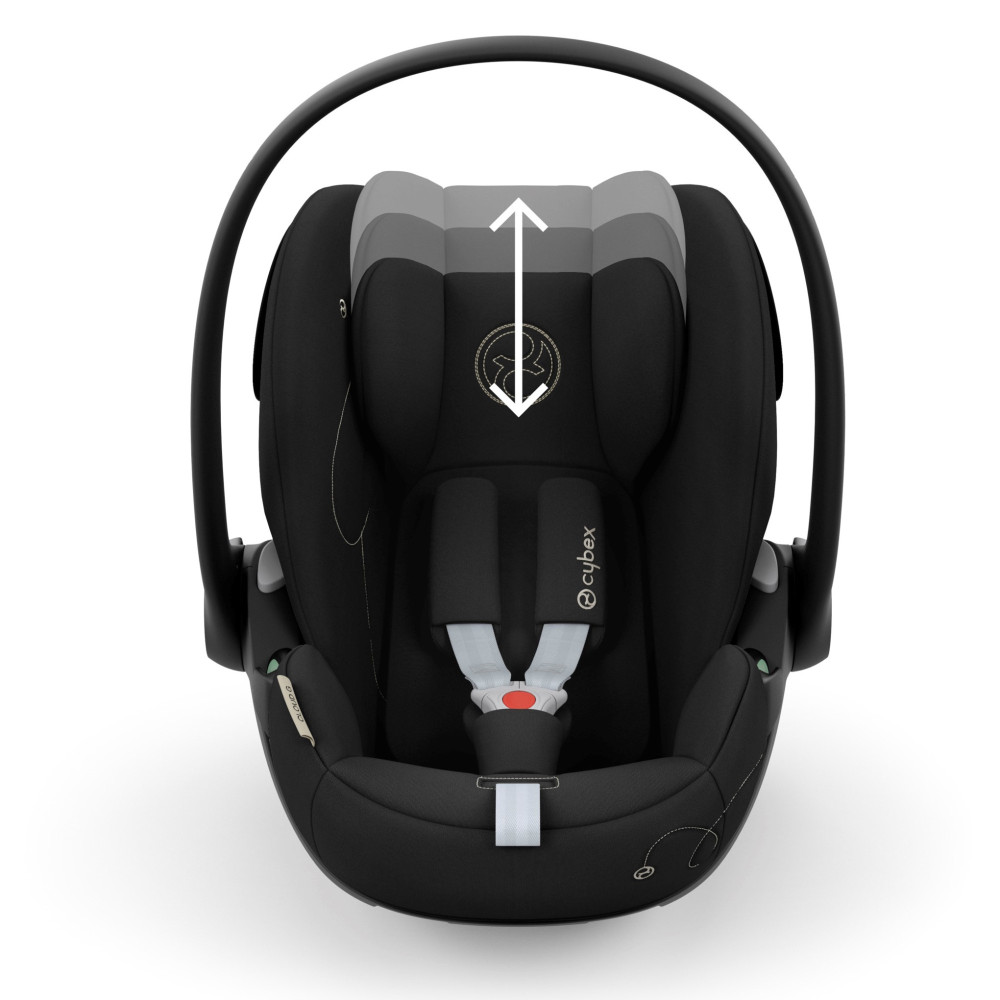 Cybex Cloud G i-Size - автокрісло для немовля i-Size (автолюлька), легке, розкладається до лежачого положення (40 - 87 см) • Moon Black (Comfort) Cybex Cloud G i-Size - автокрісло для немовля i-Size (автолюлька), легке, розкладається до лежачого положення (40 - 87 см) • Moon Black (Comfort)
