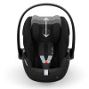 Cybex Cloud G i-Size - автокрісло для немовля i-Size (автолюлька), легке, розкладається до лежачого положення (40 - 87 см) • Moon Black (Comfort)