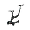 Триколісний дитячий самокат 5 в 1 Qplay Sema Pro Led Black (7290116961668)