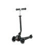 Триколісний дитячий самокат 5 в 1 Qplay Sema Pro Led Black (7290116961668)