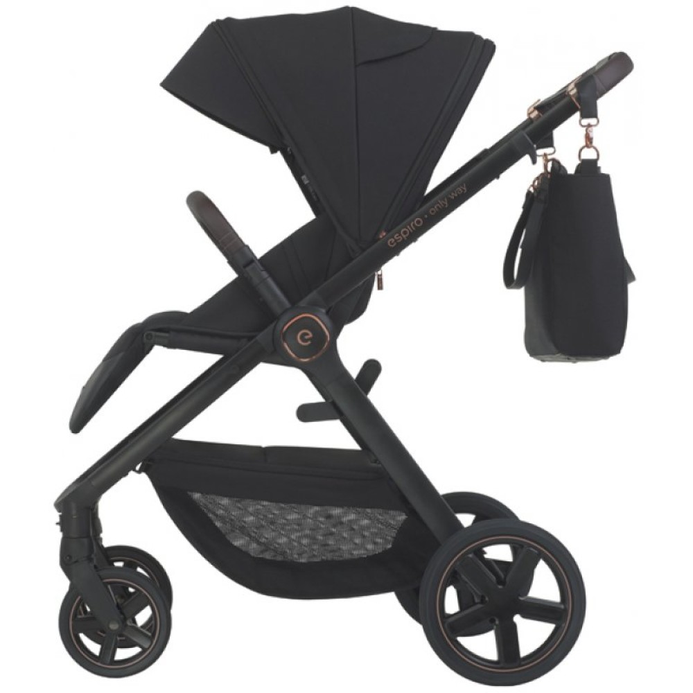 Сумка для мами на коляску Espiro Only Way 310 Stylish Black