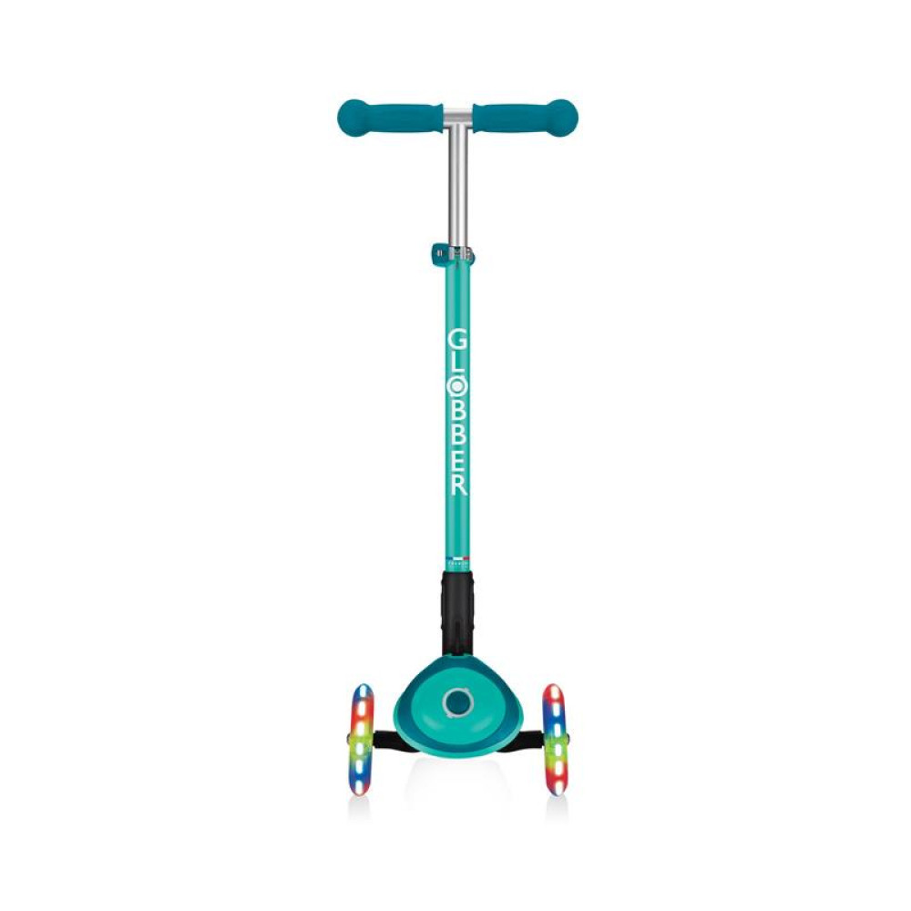 Дитячий самокат Globber Primo Foldable Plus Light, зелений (439-107)