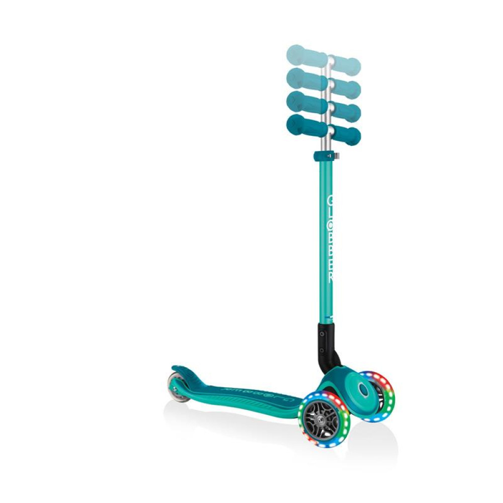 Дитячий самокат Globber Primo Foldable Plus Light, зелений (439-107) Дитячий самокат Globber Primo Foldable Plus Light, зелений (439-107)