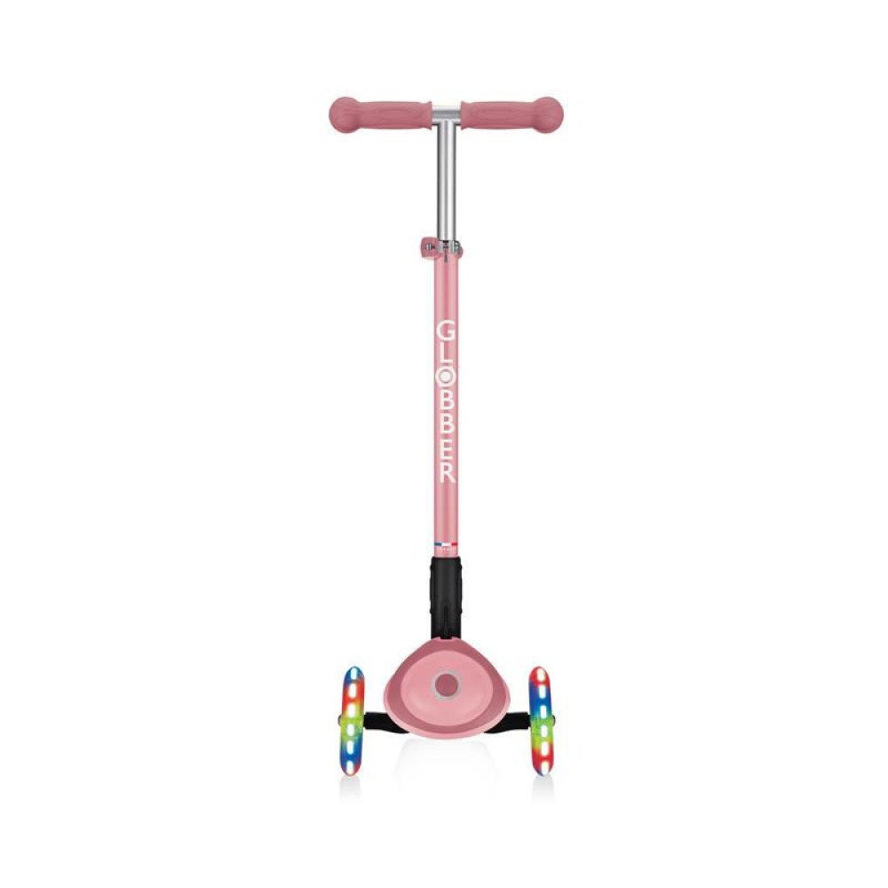 Детский самокат Globber Primo Foldable Plus Light, розовый (439-210)