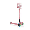Детский самокат Globber Primo Foldable Plus Light, розовый (439-210)
