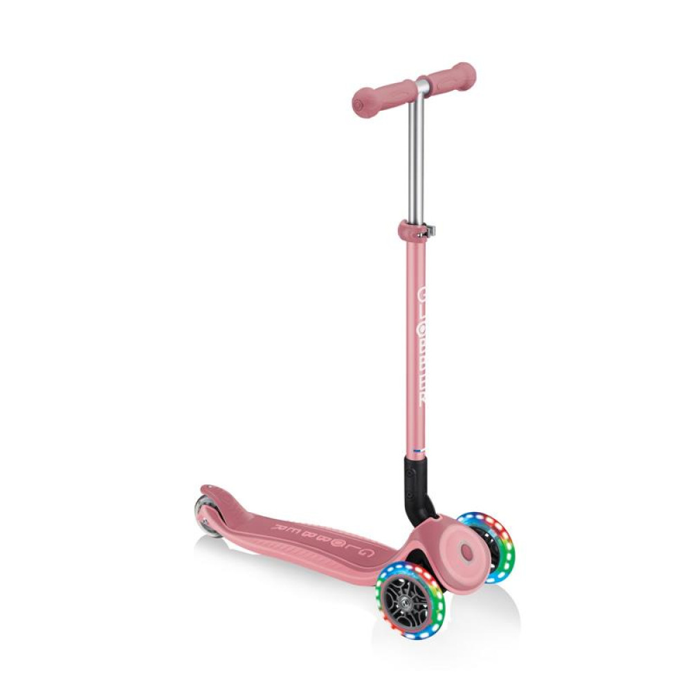 Детский самокат Globber Primo Foldable Plus Light, розовый (439-210)