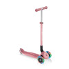 Детский самокат Globber Primo Foldable Plus Light, розовый (439-210)