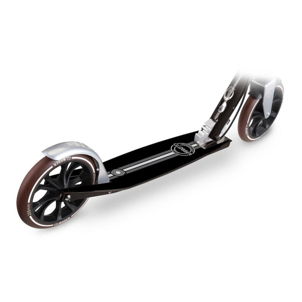 Детский самокат Globber NL205 Deluxe, с ручным тормозом, черный (685-120)