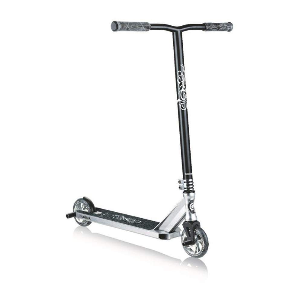 Детский трюковый самокат Globber GS900, черно-серый (626-120)
