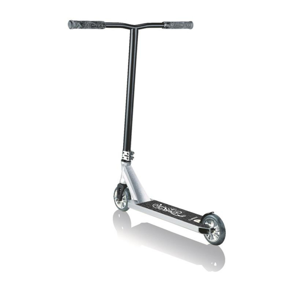 Детский трюковый самокат Globber GS900, черно-серый (626-120)