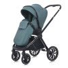 El Camino Prestige ME 1124 - всесезонная детская коляска 2 в 1 с реверсивным прогулочным блоком и магнитным ремнем • Mineral Green
