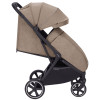 Carrello Corsa 2024 CRL-5518 - современная прогулочная коляска с автоматическим складыванием • Peach Beige