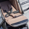 Carrello Corsa 2024 CRL-5518 - сучасна прогулянкова коляска з автоматичним складанням • Frost Black