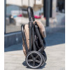 Carrello Corsa 2024 CRL-5518 - сучасна прогулянкова коляска з автоматичним складанням • Frost Black
