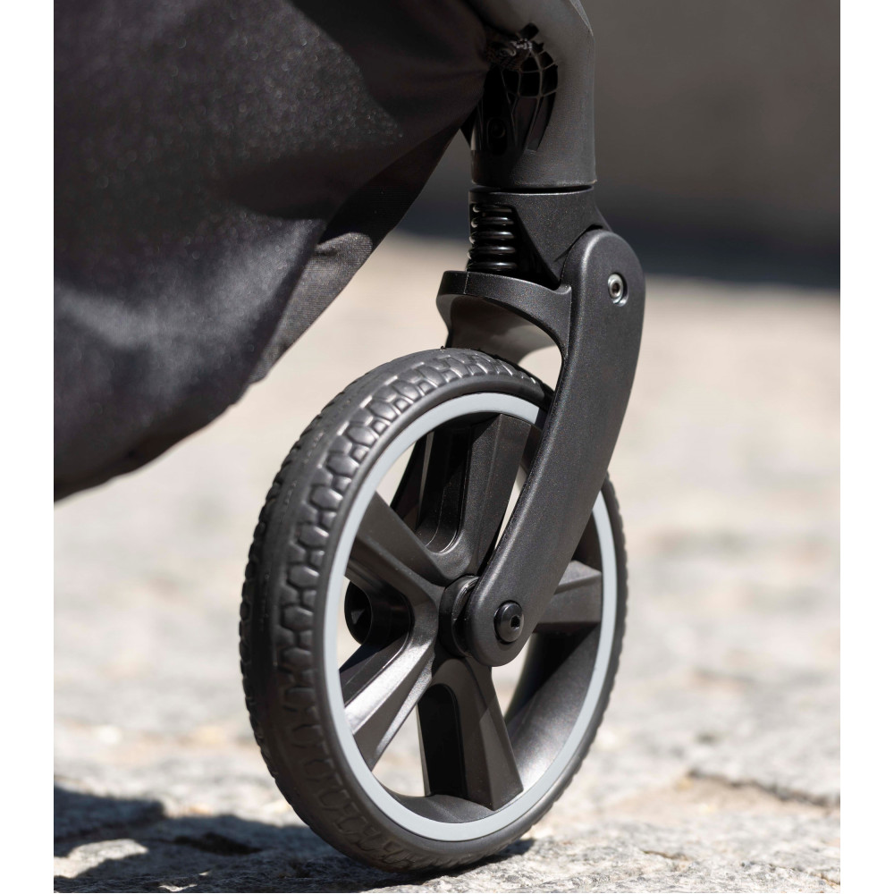 Carrello Corsa 2024 CRL-5518 - сучасна прогулянкова коляска з автоматичним складанням • Frost Black