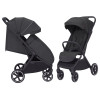 Carrello Corsa 2024 CRL-5518 - сучасна прогулянкова коляска з автоматичним складанням • Frost Black